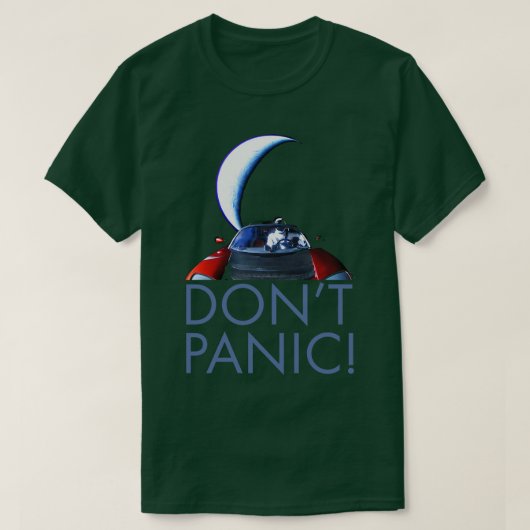 T-shirt Panique de Starman Dont (Design devant)