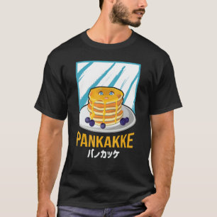 T-shirt Pankakke Japonais Et Naughty Adulte Pancake Nourri