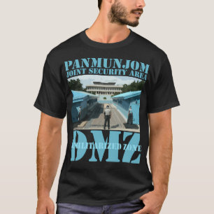T-shirt Panmunjom Corée Dmz Zone Démilitarisée