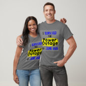 T-shirt Panne d'alimentation (Unisexe)