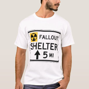 T-shirt Panneau Abri de secours