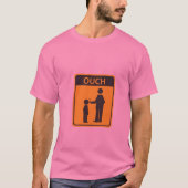 T-shirt panneau aïe (Devant)