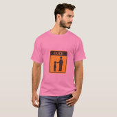 T-shirt panneau aïe (Devant entier)