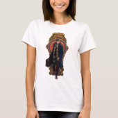 T-shirt Panneau Art Nouveau NEWT SCAMANDER™ Walking (Devant)