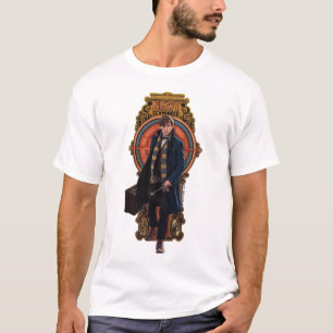 T-shirt Panneau Art Nouveau NEWT SCAMANDER™ Walking