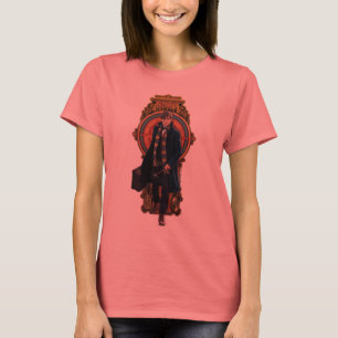 T-shirt Panneau Art Nouveau NEWT SCAMANDER™ Walking