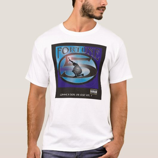 T-shirt panneau avant de la fortune 5 (Devant)