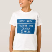 T-shirt Panneau Centre d'information touristique (Devant)