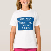 T-shirt Panneau Centre d'information touristique (Devant)