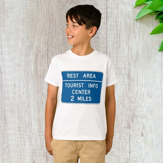 T-shirt Panneau Centre d'information touristique