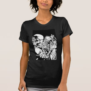 T-shirt Panneau comique 2 de la nuit la plus noire