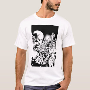 T-shirt Panneau comique 2 de la nuit la plus noire
