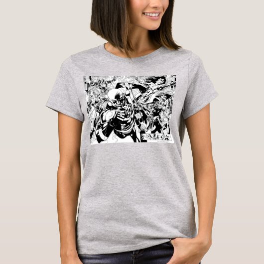 T-shirt Panneau comique nocturne le plus noir (Devant)