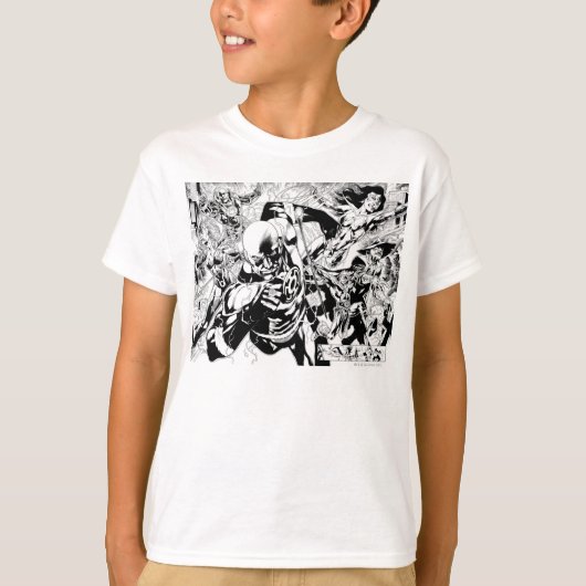 T-shirt Panneau comique nocturne le plus noir (Devant)