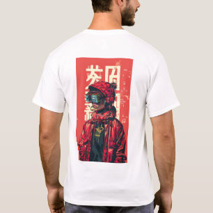 T-shirt Panneau d'affichage en direct Retro Anime AI MPC T