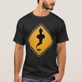 T-shirt Panneau d'avertissement de génie