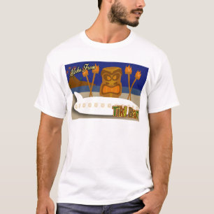 T-shirt Panneau de barre Tiki personnalisé