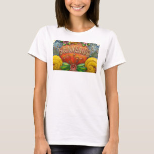 T-shirt Panneau de bienvenue en espagnol, Mexique