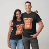 T-shirt Panneau de bord du ventre musqué Sixpack Abs Adoni (Unisexe)