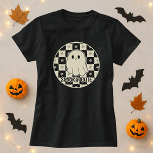 T-shirt Panneau de contrôle éffrayant Ghost Cute