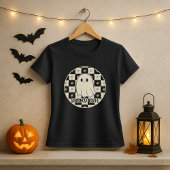 T-shirt Panneau de contrôle éffrayant Ghost Cute