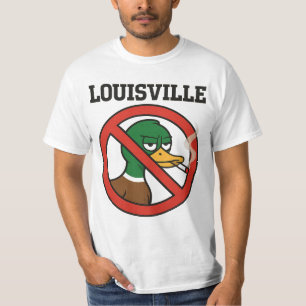 T-shirt Panneau de Louisville sans fumée de canard – Anti-