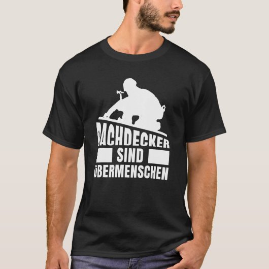 T-shirt Panneau de menuisier de toit de la Guilde du trava (Devant)