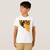 T-shirt panneau de neige (Devant entier)