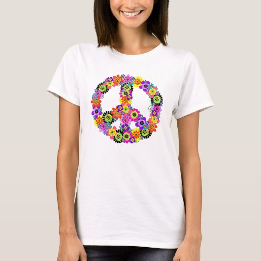 T-shirt Panneau de paix (Devant)