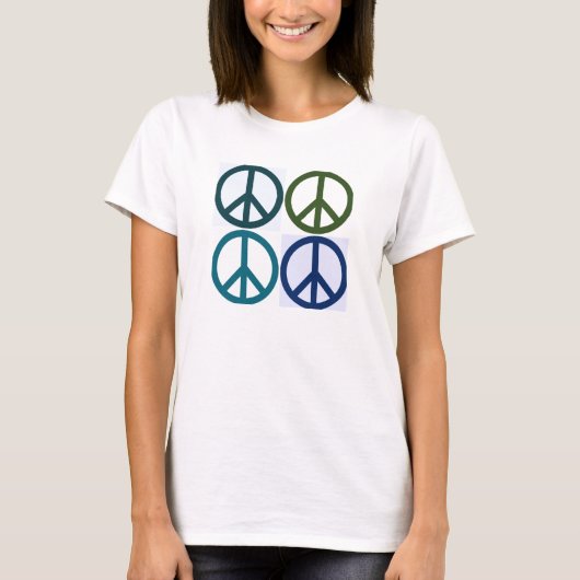 T-shirt Panneau de paix (Devant)