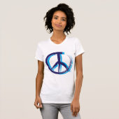 T-shirt Panneau de paix (Devant entier)