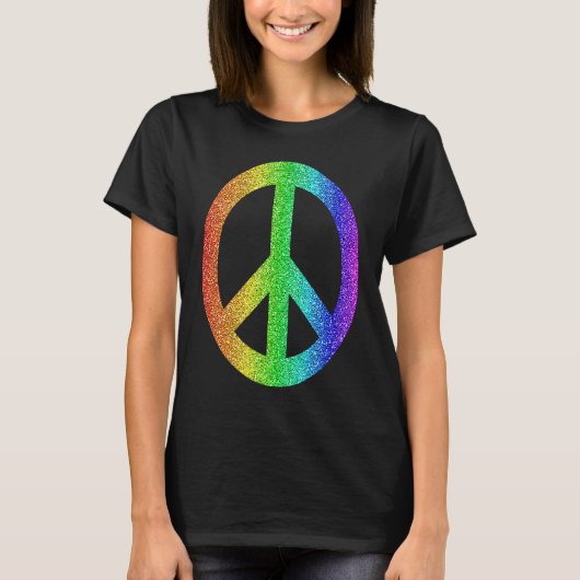 T-shirt Panneau de paix (Devant)
