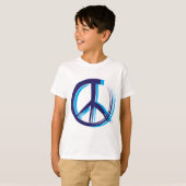 T-shirt Panneau de paix (Devant entier)
