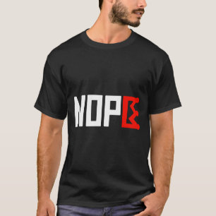 T-shirt Panneau de protestation No Kings Horizontal