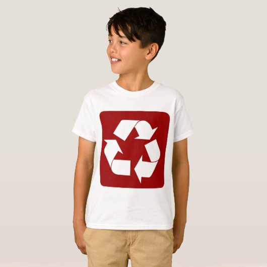 T-shirt Panneau de recyclage - Ruby (Devant entier)