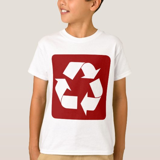 T-shirt Panneau de recyclage - Ruby (Devant)