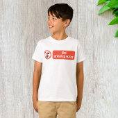 T-shirt Panneau de sécurité de l'eau potable