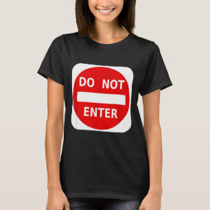 T-shirt Panneau de signalisation de circulation Rue sens i