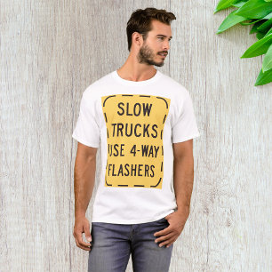 T-shirt Panneau de signalisation pour camions lents
