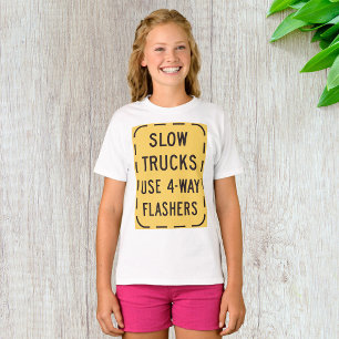 T-shirt Panneau de signalisation routière pour camions len