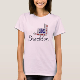 T-shirt Panneau de théâtre Skyview Drive-In Dames Tee