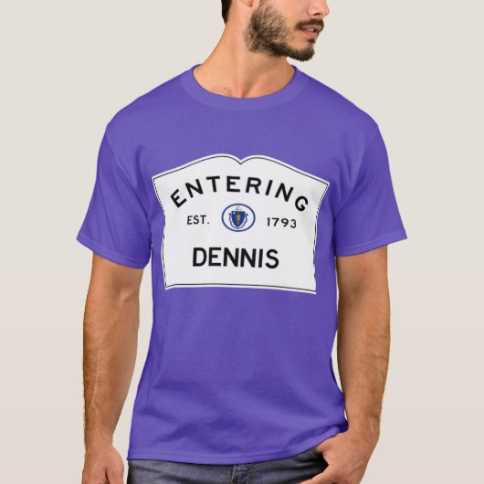 T-shirt Panneau Dennis Road (Devant)