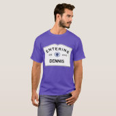 T-shirt Panneau Dennis Road (Devant entier)