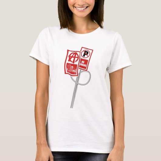 T-shirt Panneau d'interdiction de stationnement anarchique (Devant)