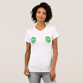 T-shirt Panneau dollar (Devant entier)