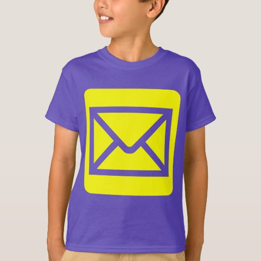 T-shirt Panneau Enveloppe - (Devant)