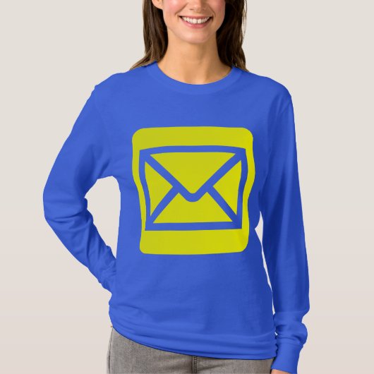 T-shirt Panneau Enveloppe - (Devant)