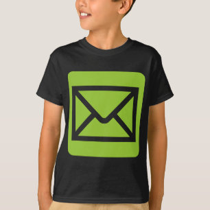 T-shirt Panneau Enveloppe - Martian Green