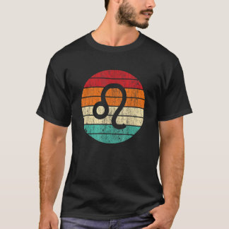 T-shirt Panneau étoile Léon Vintage Cercle Soleil dénudé Z