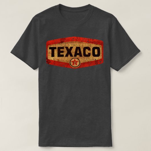 T-shirt Panneau gaz vintage (Design devant)